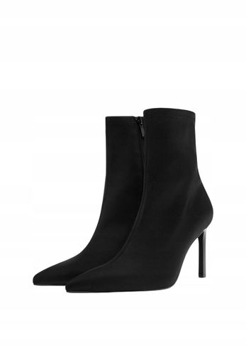 PULL&BEAR - Botki na obcasie r,39 na Arena.pl