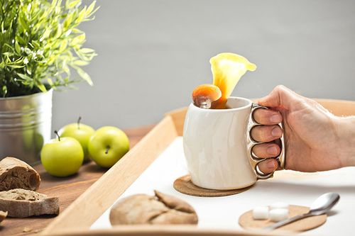 Kubek twardziela biały na Arena.pl