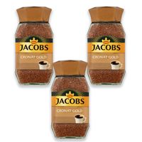 Jacobs Cronat Gold Kawa rozpuszczalna 200 g x 3 sztuk