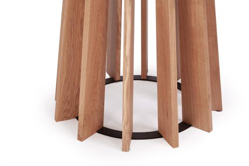 Stół TAVLE dąb naturalny śr. 145 cm na Arena.pl