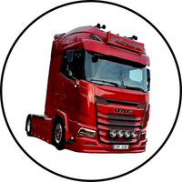 Opłatek na tort Scania Volvo Mercedes Tir Ciągnik Siodłowy Samochód Auto