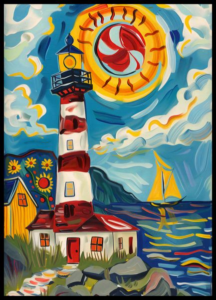 Plakat 50x70cm Żywa Przystań zdjęcie 2