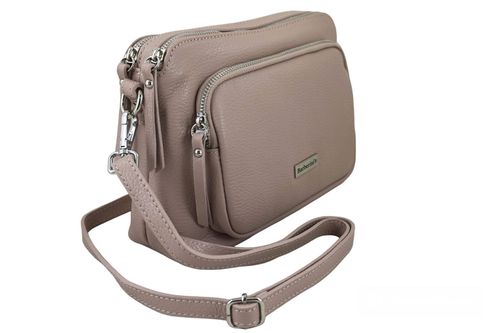 Listonoszka damska codzienna - Różowa pudrowa na Arena.pl