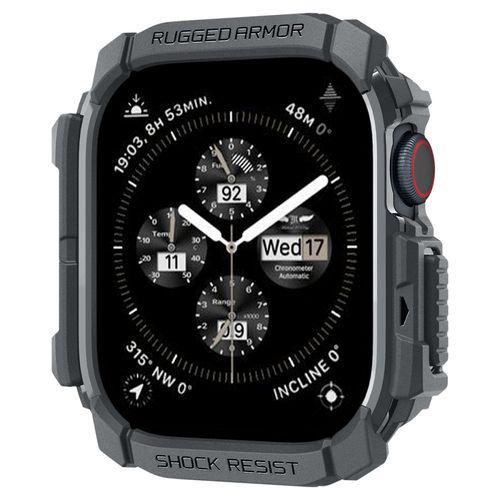 spigen rugged armor apple watch 10 (46 mm) dark grey na Arena.pl