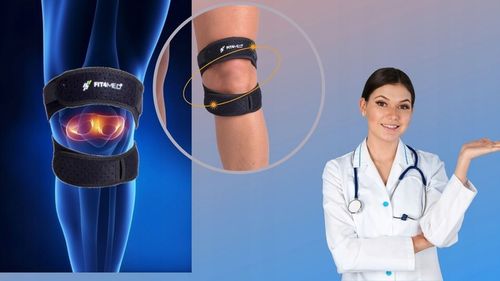 OPASKA STABILIZATOR KOLANA RZEPKI DOBRZE PODTRZYMUJE KOLANO DO BIEGANIA BÓL na Arena.pl