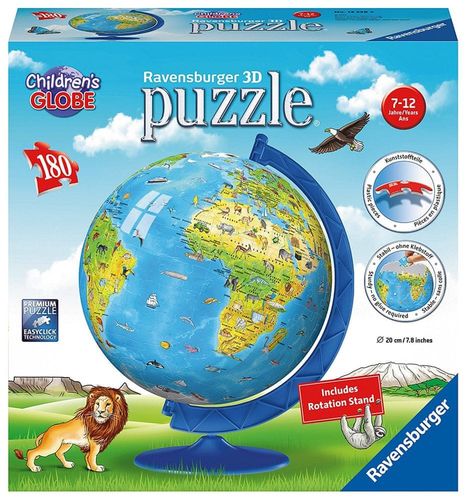 Puzzle Globus po angielsku, 180 elementów na Arena.pl