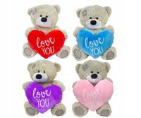PLUSZOWY MIŚ Z SERCEM DO WYBORU I LOVE YOU NA PREZENT