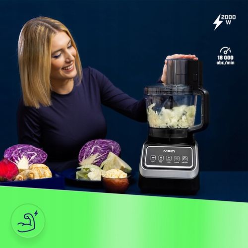 Robot kuchenny 12w1 blender mikser tarka do tarcia ziemniaków MPM MRK-27 na Arena.pl