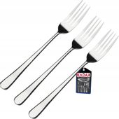 WIDELCE STOŁOWE OBIADOWE 3szt STALOWE Sztućce