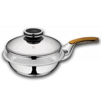 Patelnia indukcyjna URA 1,6 litra, średnica 20 cm, z pokrywką Zepter