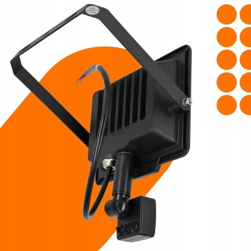 Naświetlacz LED SLIM 50W Halogen z CZUJNIK RUCHU Zmierzchu Reflektor na Arena.pl