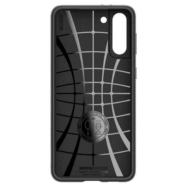 spigen liquid air galaxy s21+ plus matte black zdjęcie 4