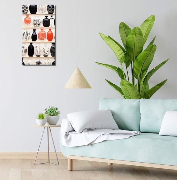 Obraz 30x60cm Gliniana Harmonia zdjęcie 2