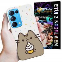 ETUI CASE DO OPPO FIND X3 LITE - SŁODKI KOTEK KOT OBUDOWA PLECKI