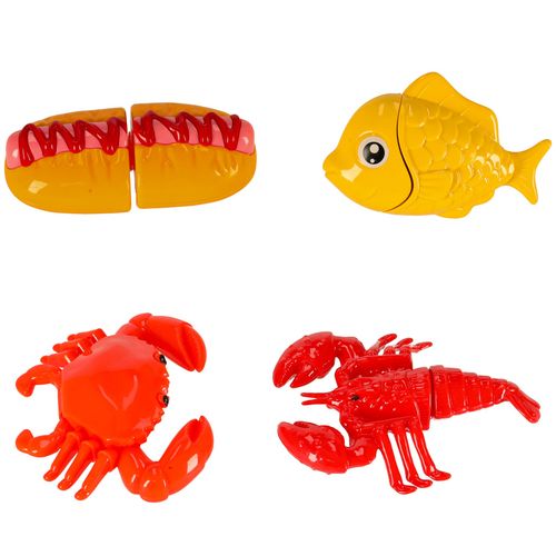 Warzywa Owoce Jedzenie do Nauki Krojenia Hamburger na Rzep Rzepy 36 el. na Arena.pl