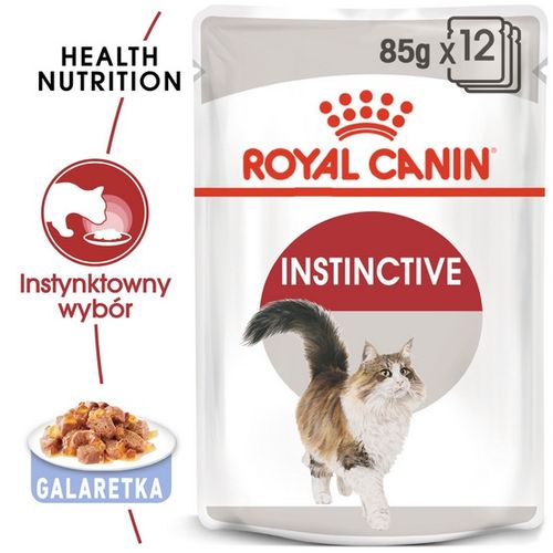 Royal Canin Instinctive W Galaretce Karma Mokra Dla Kotów Dorosłych, Wybre na Arena.pl