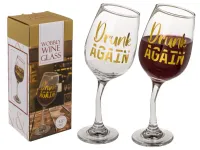 Chwiejący się Kieliszek do Wina - Drunk Again