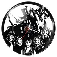 Zegar ścienny z płyty winylowej Iron Maiden 643.14