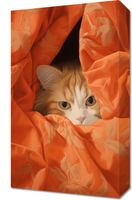 Obraz 30x50cm Ukryty Kot