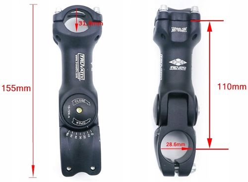 MOSTEK WSPORNIK KIEROWNICY REGULOWANY A-HEAD 31,8 na Arena.pl