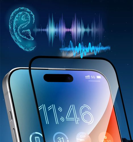 Szkło ochronne hartowane Corning Eyecare na iPhone 15/16 na Arena.pl
