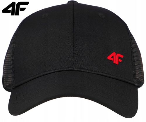 CZAPKA Z DASZKIEM MĘSKA DAMSKA 4F BEJSBOLÓWKA Z SIATECZKĄ TRUCKERKA na Arena.pl