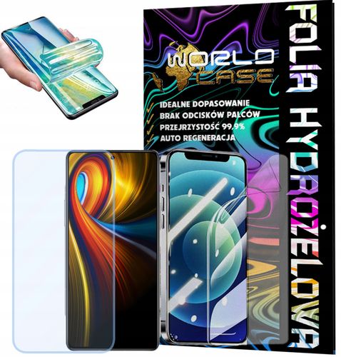 FOLIA HYDROŻELOWA OCHRONNA DO POCO F3 GT NA EKRAN MOCNA WYTRZYMAŁA na Arena.pl