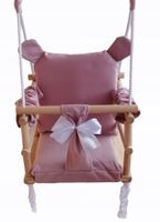 Huśtawka 3w1 dzieci róż dom ogród prezent pokój