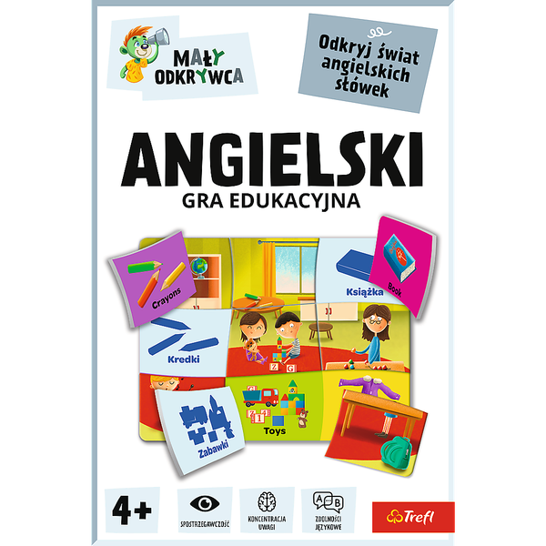 GRA - Angielski / Mały Odkrywca Trefl 02812 zdjęcie 3