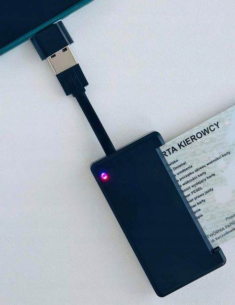 Czytnik Kart Kierowców | USB-A | USB-C | Micro-USB | zdjęcie 7