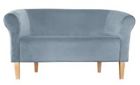 Sofa Milo BL06 szary błękit nogi 20 buk