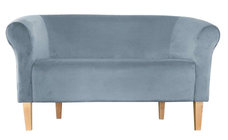 Sofa Milo BL06 szary błękit nogi 20 buk zdjęcie 1