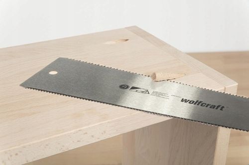 WOLFCRAFT Piła japońska do drewna listw 240mm dwustronna precyzyjna na Arena.pl