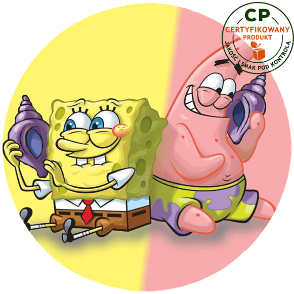 Opłatek na tort Spongebob zdjęcie 1