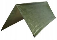 PŁACHTA PLANDEKA TARP ochronna survivalowa Mil-Tec Olive 2x3m