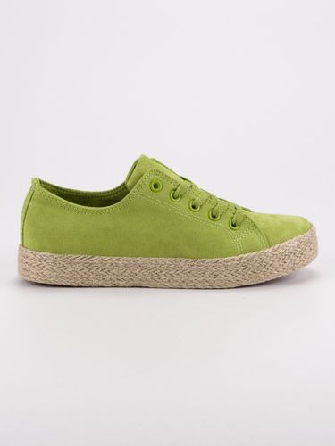 ZIELONE TRAMPKI ESPADRYLE Rozmiar - 40 na Arena.pl
