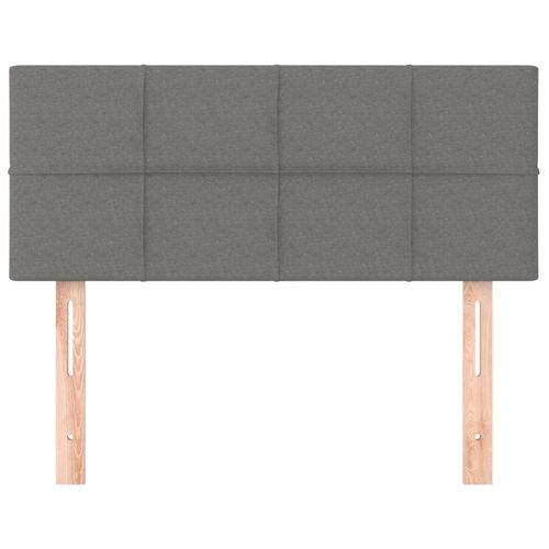 Zagłówek do łóżka, ciemnoszary, 80x5x78/88 cm, tkanina na Arena.pl