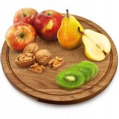 Deska Do Krojenia 30cm Serwowania Drewniana Dębowa