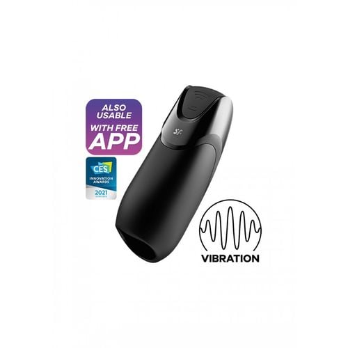 sterowany aplikacją wibrujący masturbator men vibration+ satisfyer na Arena.pl