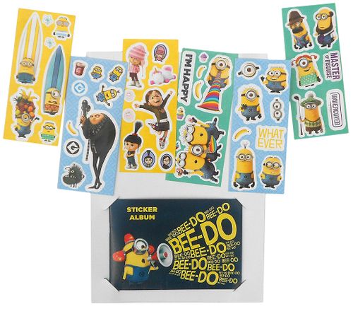Zestaw naklejek Minionki na Arena.pl