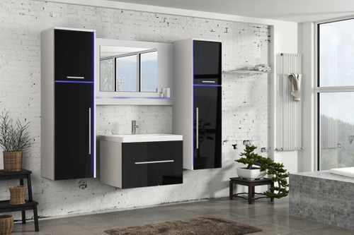 Umywalka SUN czarna na Arena.pl