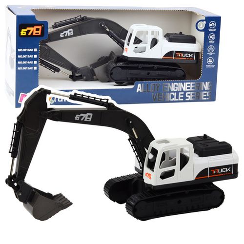 KOPARKA BIAŁA Z RUCHOMĄ ŁYŻKĄ na Arena.pl