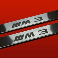 Listwa progowa BMW 3 SERIES E30 M Stal nierdzewna 304 połysk 2szt