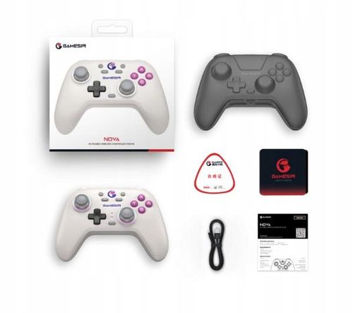 Gamepad GameSir HRG7110 Nova Retro White do PC Nintendo Switch Android iOS na Arena.pl