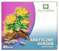ARKTYCZNY KORZEŃ na PAMIĘĆ STRES NERWY 60 Tabletek