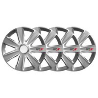 4x Kołpak 17 cali uniwersalny VERSACO GTX Carbon Srebrny