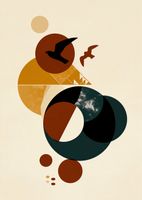 Plakat 67,5x95cm Kosmiczne Migracje