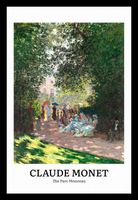 Plakat 20x30cm Design The Parc Monceau, Monet Vintage do Salonu