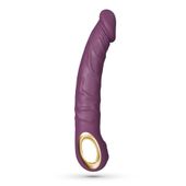 crushious magnus bend flexible vibrator purple