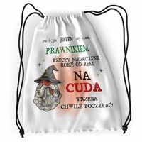 Plecak Dla Prawnika Sportowy Szkolny Worek Torba Z Nadrukiem Ze Zdjęciem